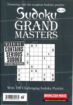 Sudoku Grand Masters Magazine