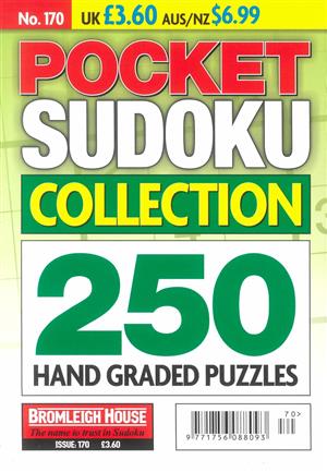 Pocket Sudoku Collection, issue NO 170