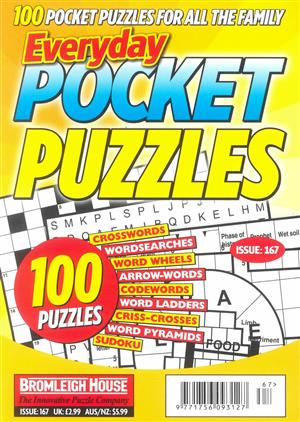 Everyday Pocket Puzzles, issue NO 167