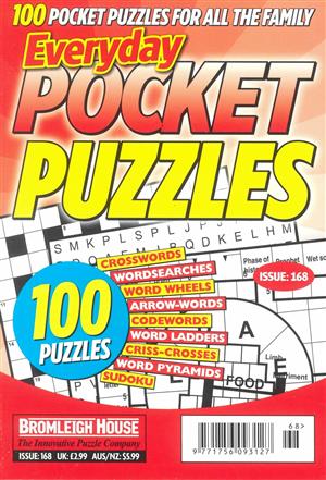 Everyday Pocket Puzzles, issue NO 168