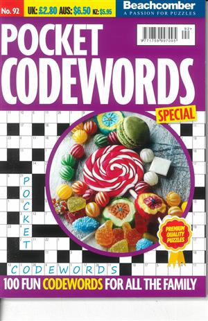 Pocket Codewords Special - NO 92