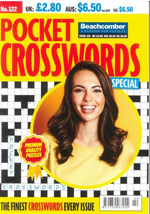 Pocket Crosswords Special Magazine Issue NO 122