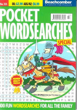 Pocket Wordsearches Special, issue NO 123