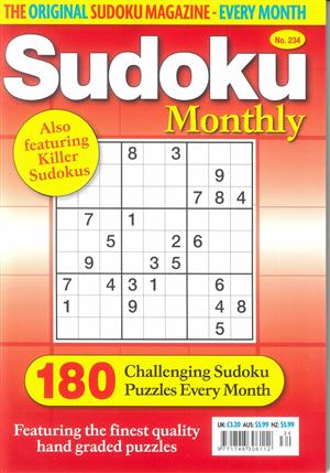 Sudoku Monthly, issue NO 234