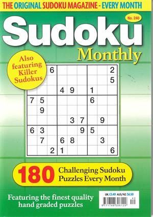 Sudoku Monthly - NO 240