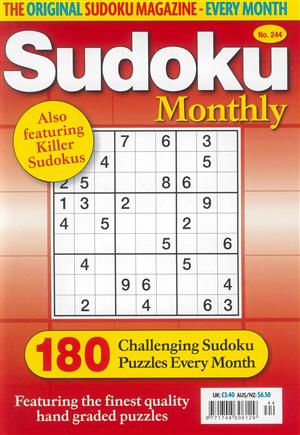 Sudoku Monthly, issue NO 244
