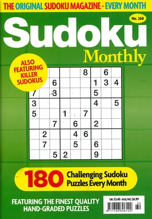 Sudoku Monthly Magazine