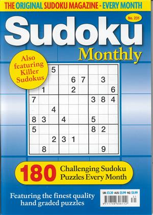 Sudoku Monthly Magazine Issue NO 231