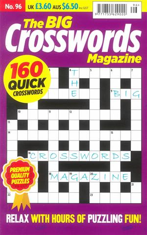 The Big Crosswords Magazine Magazine Issue NO 96