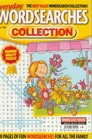 Everyday Wordsearches Collection Magazine Issue NO 138