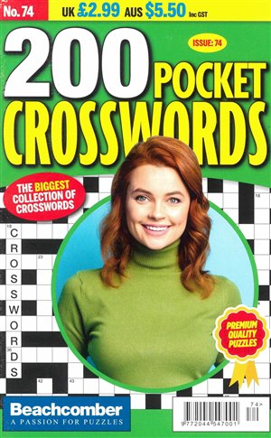 200 Pocket Crosswords magazine
