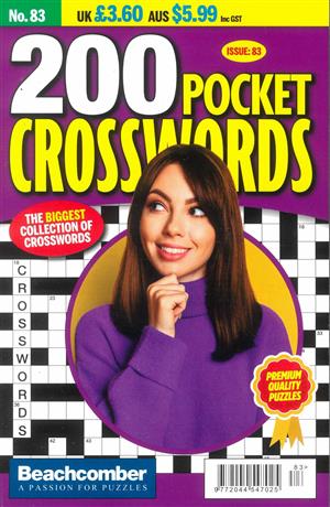 200 Pocket Crosswords Magazine Issue NO 83