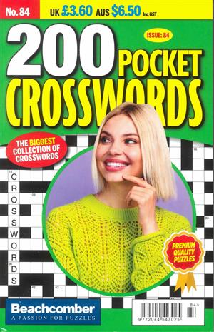 200 Pocket Crosswords - NO 84