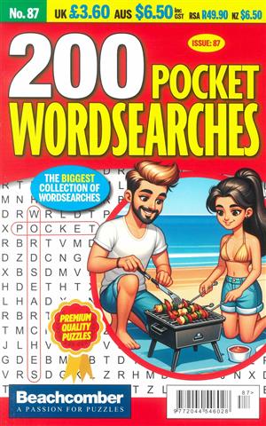 200 Pocket Wordsearches, issue NO 87