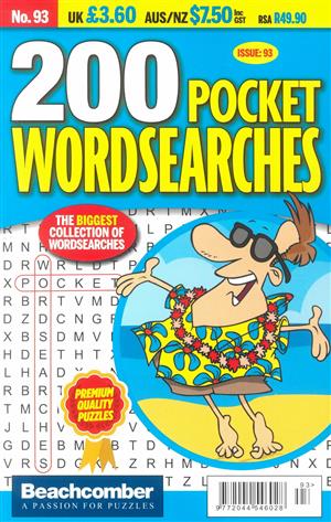 200 Pocket Wordsearches, issue NO 93