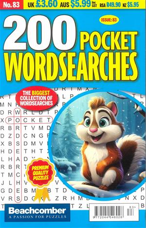 200 Pocket Wordsearches Magazine Issue NO 83