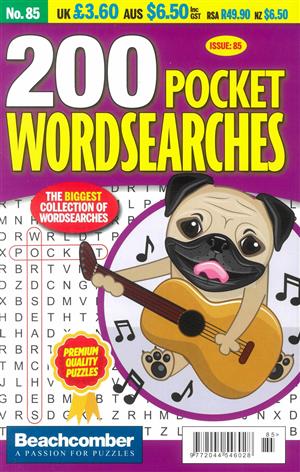 200 Pocket Wordsearches Magazine Issue NO 85