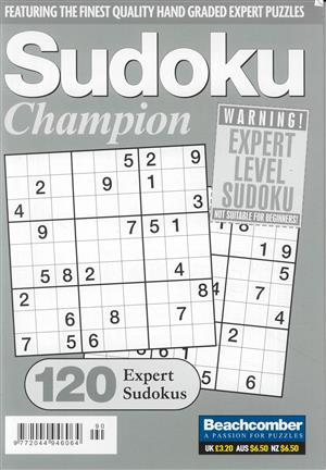 Sudoku Champion magazine