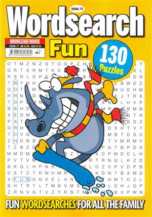 Wordsearch Fun Magazine Issue NO 72
