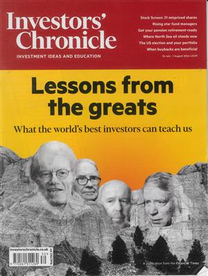 Investors Chronicle, issue 26/07/2024