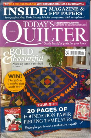 Todays Quilter Magazine Issue NO 108