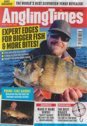 View the latest issue 21/10/2025 of Angling Times magazine Angling Times, issue 21/10/2025