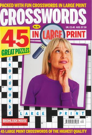 Crosswords in large print - NO 62