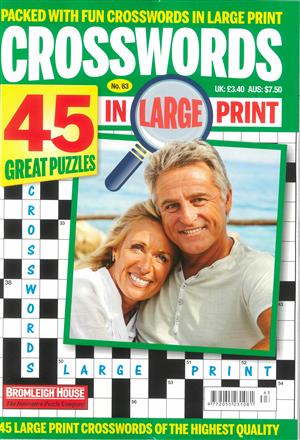 Crosswords in large print, issue NO 63