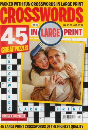 Crosswords in large print - NO 65