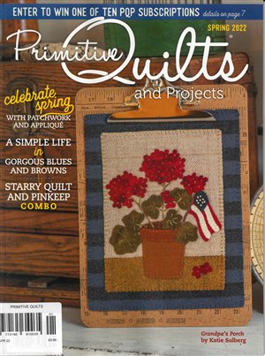 Primitive Quilts and Projects magazine