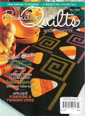 Primitive Quilts and Projects Magazine Issue AUTUMN