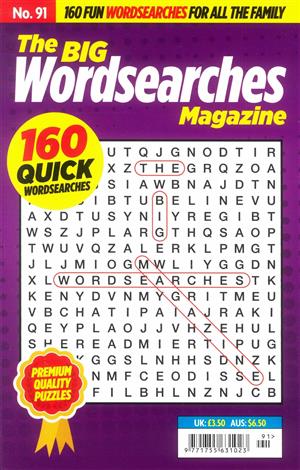 The Big Wordsearches - NO 91