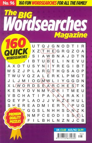 The Big Wordsearches, issue NO 96