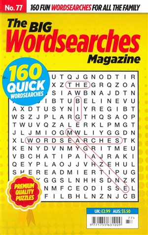 The Big Wordsearches magazine