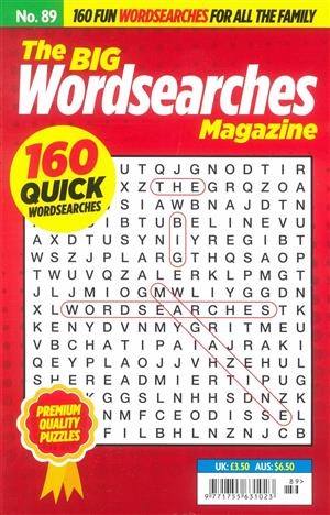 The Big Wordsearches Magazine Issue NO 89
