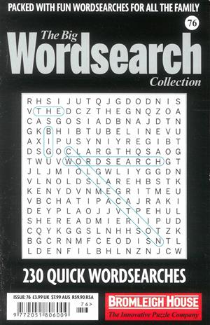 The Big Wordsearch Collection, issue NO 76