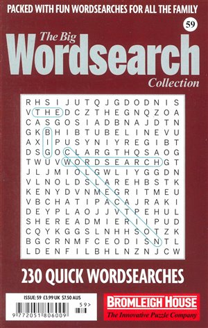 The Big Wordsearch Collection magazine