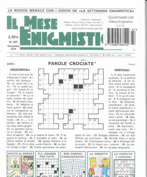 Il Mese Enigmistico, issue NO 247