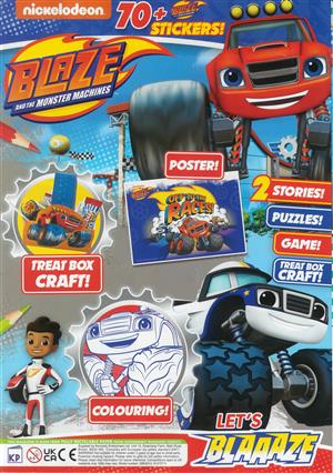 Blaze and the Monster Machines Magazine Issue NO 91