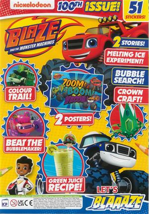 Blaze and the Monster Machines, issue NO 100