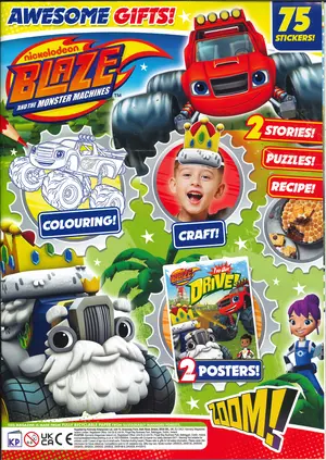 Blaze and the Monster Machines - NO 121 Magazine