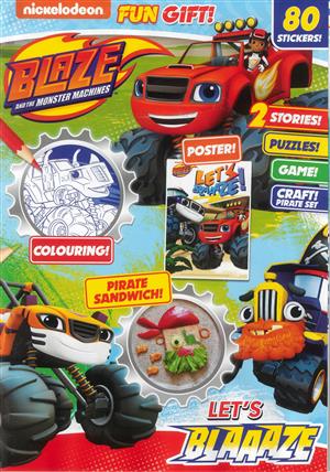 Blaze and the Monster Machines Magazine Issue NO 89