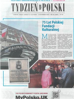 View the latest issue NO 44 of Tydzien Polski - NO 44 magazine Tydzien Polski - NO 44, issue NO 44