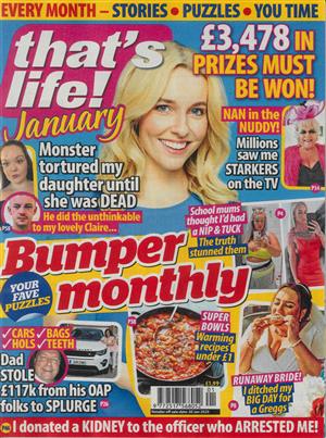 That's Life Monthly, issue JAN 25