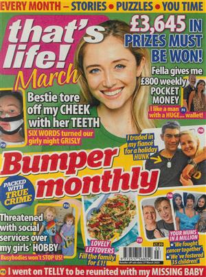 That's Life Monthly, issue MAR 25