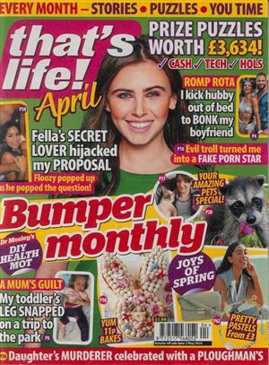 That's Life Monthly Magazine Issue APR 24