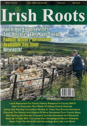 Irish Roots Magazine Issue NO 29