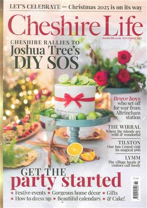 View the latest issue NOV 25 of Cheshire Life magazine Cheshire Life, issue NOV 25