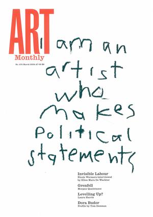 Art Monthly Magazine Issue 474 mar 24
