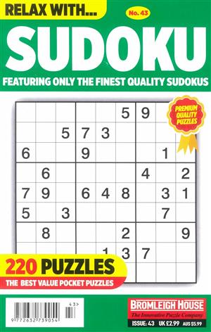 Relax With Sudoku - NO 43